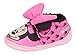 Disney Chaussons Minnie Mouse pour fille avec nœud 3D en fourrure polaire et doublure en polaire - Rose - rose, 22 EU