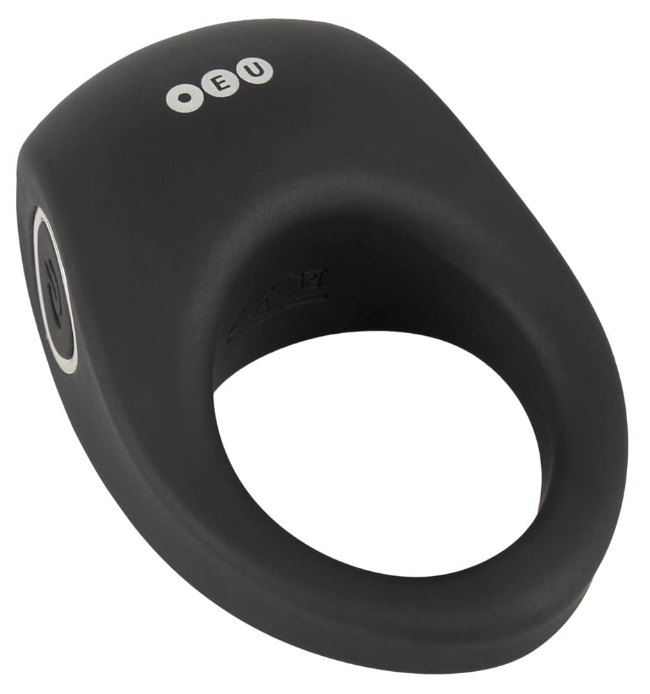 ORION Vibro-Penisring - stimulierender Cock-Ring für Männer, mit 10 Vibrationsmodi, Blutstau-Effekt, Erektions-Steigerung, wasserdicht, schwarz