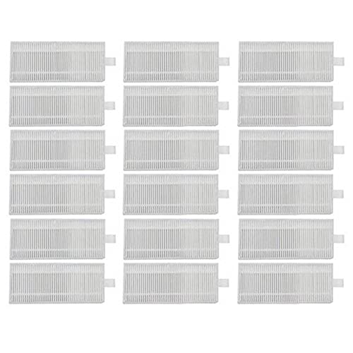 Nephit 18 StüCk Piezas de repuesto para Conga 5090 5490 6090 7090 Kit de accesorios para aspiradora robot Filtro HEPA Cover
