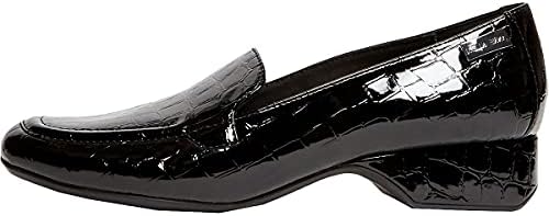 Anne Klein Women's Kamden Loafer Flat, Black Multi, 6 M US | Image 1