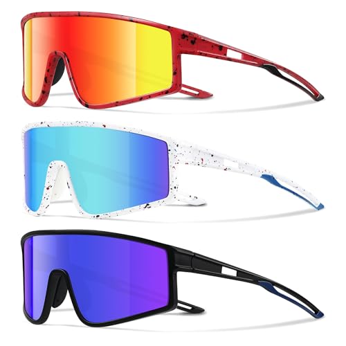 Image of Kids Polarized Sunglasses Youth Baseball Sun Glasses for Boys Girls | UV Protection,Toddler Softball Glasses, Gifts for Cycling,Running,Fishing,Hiking,Sports Stuff Beach Accessories for 3-12 Teen