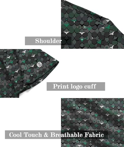 ZITY Men's Print Golf Shirt
