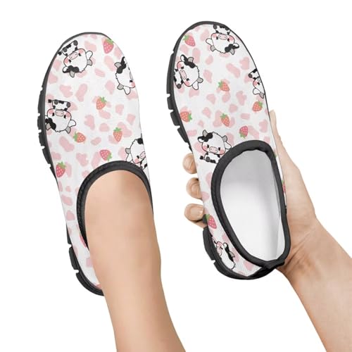 Cute Axolotl Girls Casual Shoes Lightweight Kids Tennis Sports Sneakers Slip on Walking Shoe for Travel Play School SizeUS 11-152