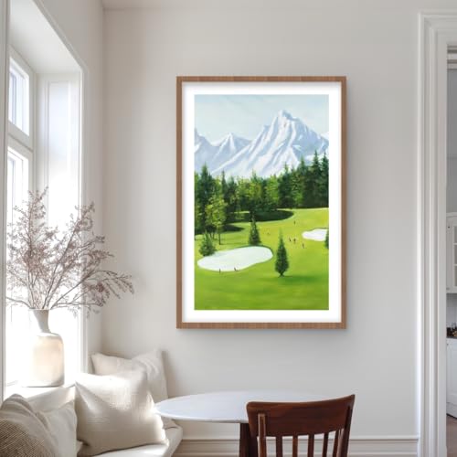 Begin Home Decor C1FM2436DDQT1Z 24 x 36 in. Golf Course