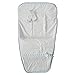 Babyline Matelas pour poussette avec couverture Harnais Dolce Celeste Unisexe
