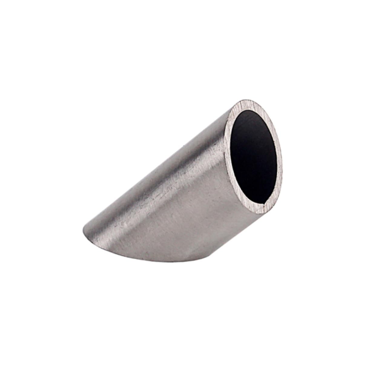 GOOHOCHY Stainless Steel Slide Guitar Pointer Plate Guitar Accessories Finger Slide Bar for Country Jazz Blues