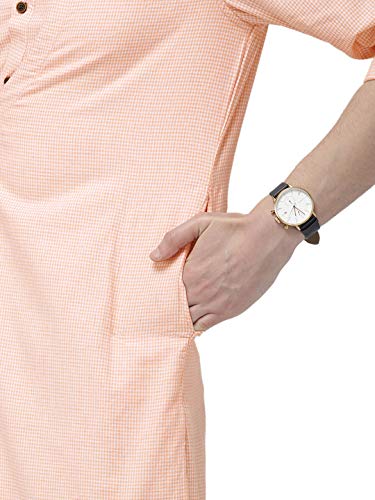 Image of The Indian Garage Co Men's Cotton Regular Fit Regular Kurta