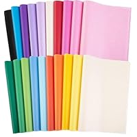 60 Coloured Tissue Paper for Wrapping Gifts,Cydaluya Tissue Papers with 20 Colors, 35x50cm Tissue Paper Sheets Perfect for Packaging Gifts and Crafts