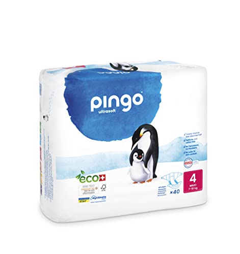 Pañales Ecológicos Pingo Talla 4 Maxi 40 uds
