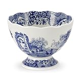 Spode 1538474 Blue Italian Footed Bowl,