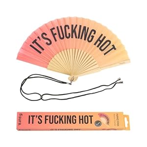 Fisura Origineller Handfächer It's f*cking hot