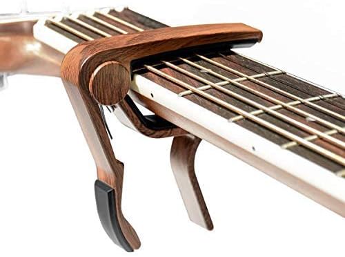 Colored Capo For Acoustic Guitar - Bestsounds Rosewood Color Guitar Capo For 6 String Acoustic Guitar Electric Guitar Bass Ukulele Amazon Ca Musical Instruments Stage Studio