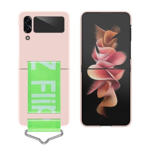 Coque Samsung Z Flip 4 anti rayure plastique dur ultra fin rose K9