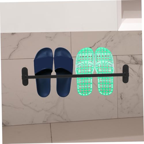 Rack à serviettes sans perçage SHINEOFI pour optimiser la douche - 4