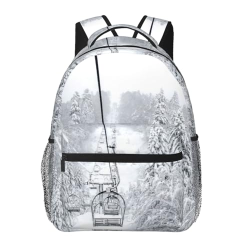 Sac à dos de randonnée confortable avec dos rembourré hivernal