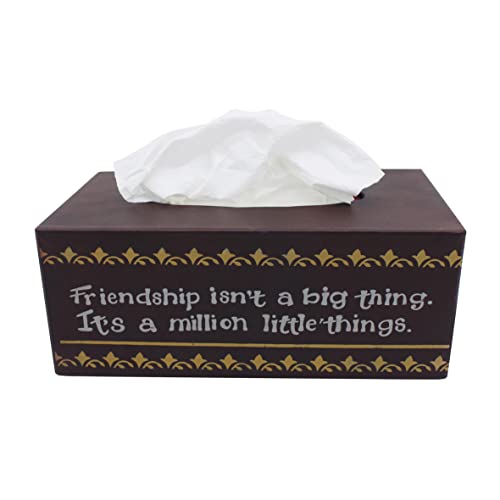 Cvhomedecoprimitivesrectangulartissueboxcoverrusticfriendshipcardboardtissueboxholderforhomebathdecor10x5x4inch  Urban Country Home Decor Cvhomedeco primitives rectangular tissue box cover rustic friendship cardboard tissue box holder for homebath decor 10 x 5 x 4 inch  urban country home decor
