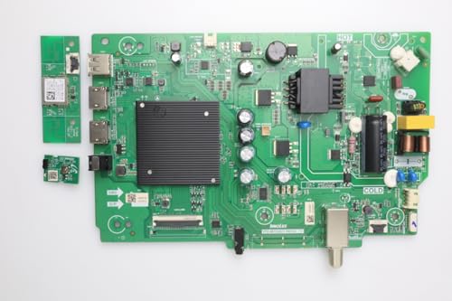 Lutema Television Repair Kit for Vizio D40FM-K09 with TV Main Board + Power Supply + TCon + Cables