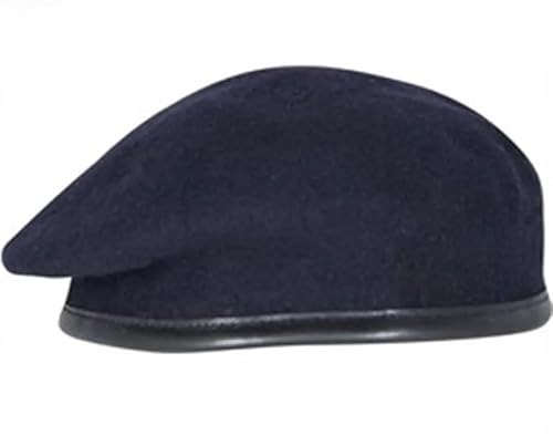 Cl Distribution Unisex Navy Blue Beret For Officers And Other Ranks - British Army Beret - 57Cm / 7"