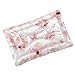 Rose-Orange-Flowers-Print Warm Dog Bed Mat, Dog Crate Pad for Medium Dogs, Machine Washable Portable and Soft Pet Bed Mat, Anti-Slip 36 x 24 inch