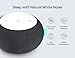 SNOOZ Smart White Noise Sound Machine - Real Fan Inside for Non-Looping White Noise, Sleep Aid for Adults, Travel, Sleeping, Bedroom, Portable, Baby Registry Essential - Charcoal