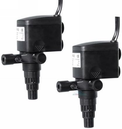 2 Pcs 158 GPH Powerhead Submersible Pump Aquarium Fish Tank Undergravel Filter