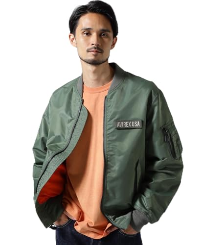 Amazon.co.jp: AVIREX: 【MENS】MA-1・フライトジャケット