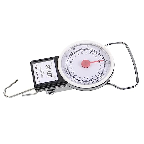 POPETPOP báscula portátil escala de envío perchas de viaje báscula de peso ógica de mano viajar kitchen scale el extranjero home escala de peso bolsa de escala de viaje el plastico