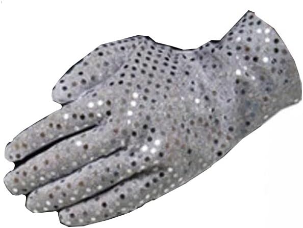 ARC-POWER For Michael Jackson Silver Sequin Costume Glove