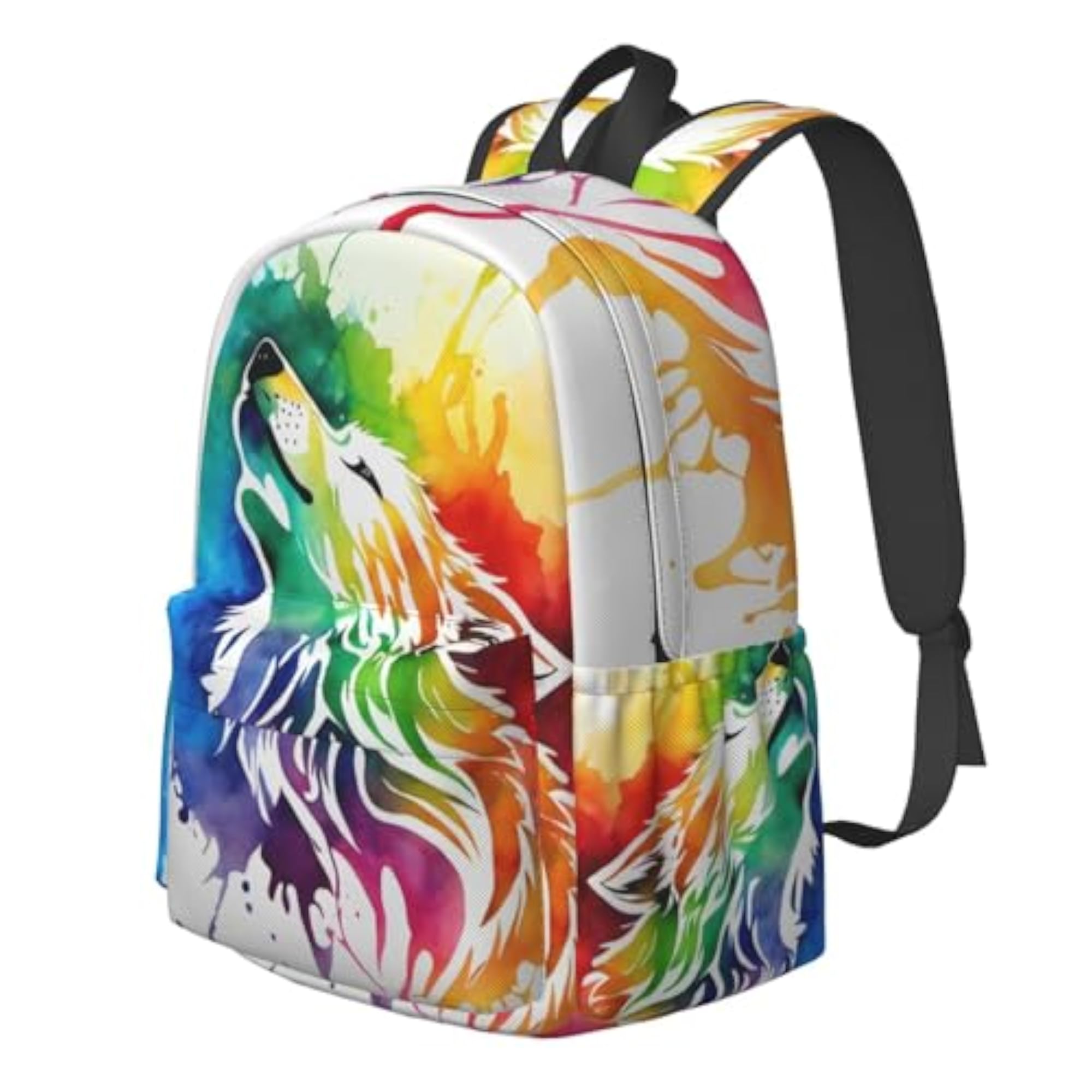 Cute Sunflower Sloth Laptop Backpack for Travel