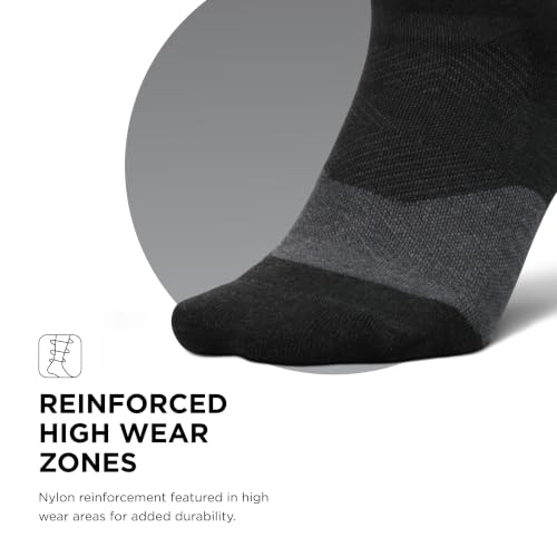 Image of Feetures Trail Max Cushion Mini Crew Sock - Hiking Socks for Men & Women