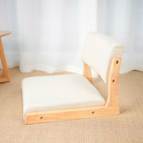 Tatami - Silla portátil sin patas para meditación y lectura, muebles decorativos para sala de estar y ventanal