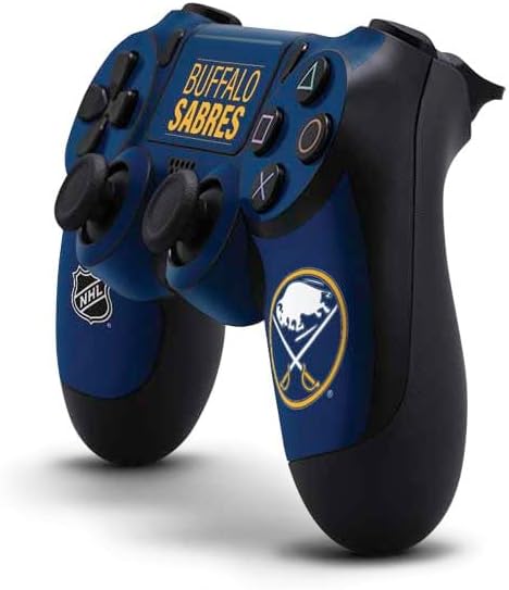 Vista 15 de Skinit - Skin para juegos para PS4 Pro/Slim Controller – licencia oficial NHL Buffalo Sabres Home Jersey
