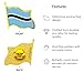 Botswana Flag Lapel Pin - Enamel Metal National Badge | World Travel Souvenir Gifts for Men & Women | Country Flag Patriotic Brooch Bulk Pack of Pins for Hat, Tie, Clothes, Backpack (1pc)