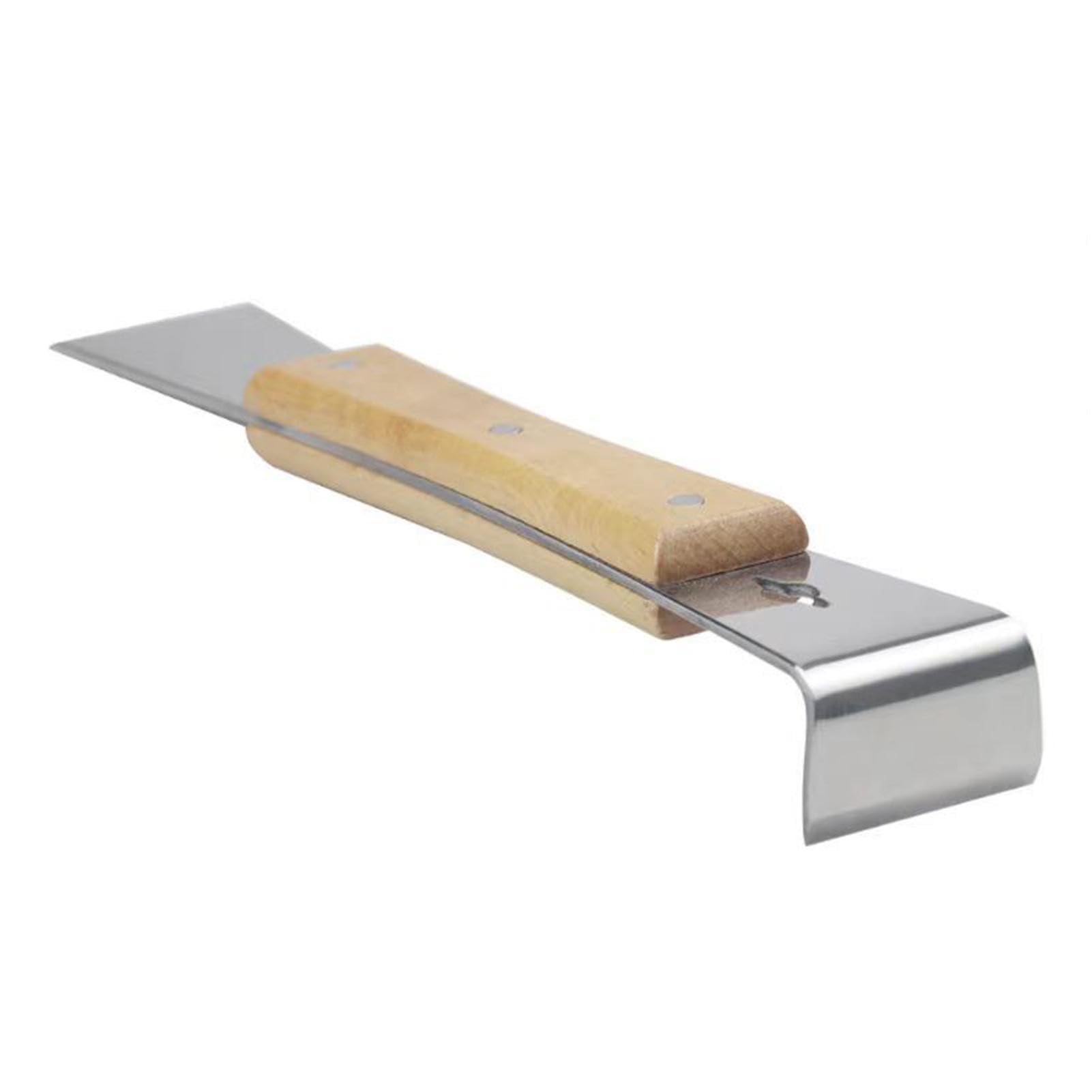 Grattoir De Ruche Professionnel En Acier Inoxydable – Outil Apicole Robuste Rouge Et Argent Pour Nettoyer Cadres Et Parois