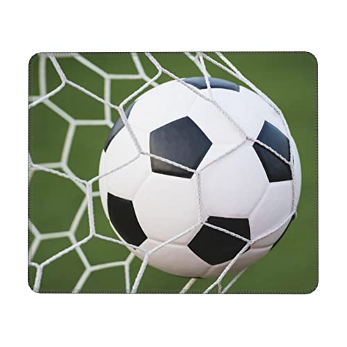 Tapis de souris football étanche avec bordure cousue haute précision