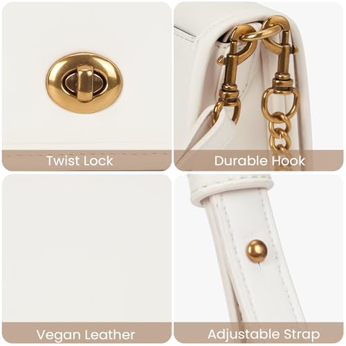 JQWSVE Shoulder Bag Purses for Women Cute Dinky Bag Small Clutch Handbag Faux Leather Shoulder Purse Trendy Everyday Bag4