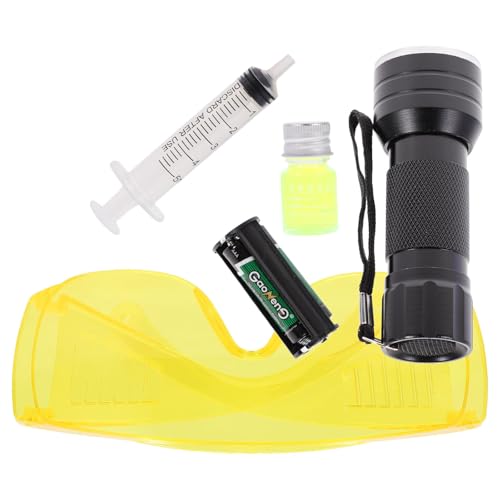 Fugas de aire acondicionado kit de detección WOONEKY con linterna UV para reparación de climatizador