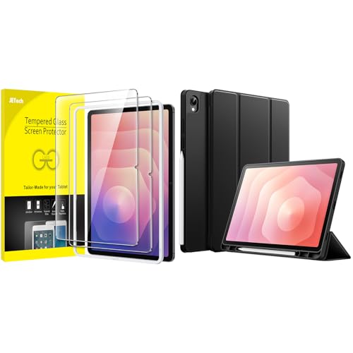 Samsung Tab S11 film écran et coque TPU JETech pour éviter les bris de vitre et rayures de sac