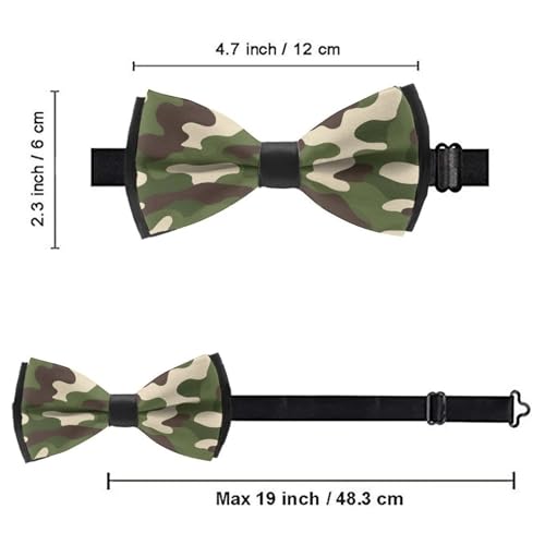 Adjustable Pre-tied Bow Tie for Men, Skin-friendly Comfortable for Business Tuxedo4