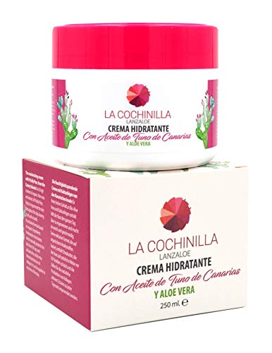 La Cochinilla Crema Hidratante con Aceite de Tuno de Canarias 250ml