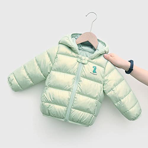 Baby Boys Girls Puffer Jacket Winter Coat Bear Hooded Metallic Shiny Bubble Coat Toddler Quilted Toddler Boy Clothes 2t2