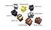 Apostrophe Games Multi-Color Wooden Board Game Accessories - Board Game Tokens, Player Pieces, Creative Projects (80 Metallic Meeples)