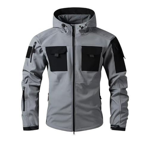 Manteau de travail pour homme contre la pluie veste à capuche