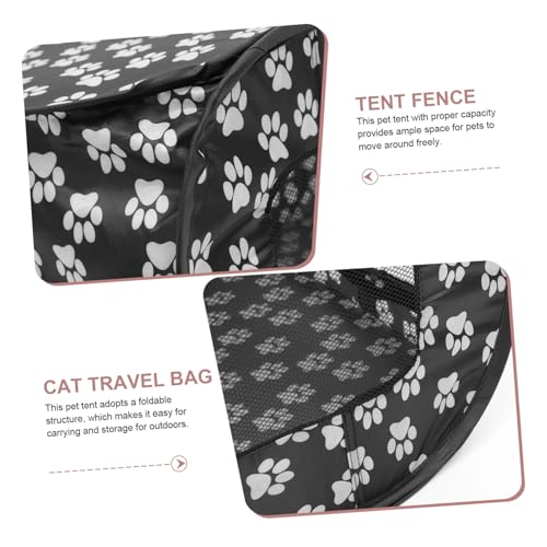 Refuge interieur pour chats et petits chiens pliable avec filet de repos - 7