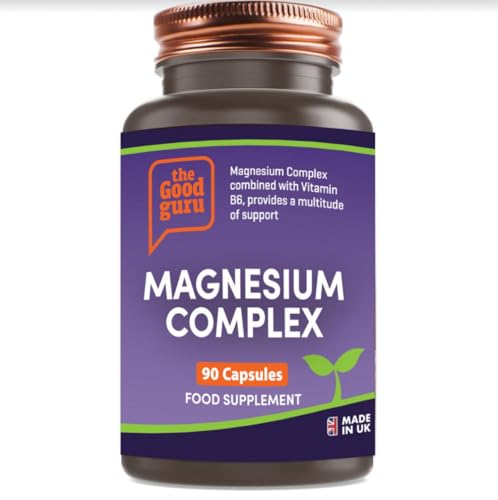 Complemento alimenticio MagnesiumComplex, sin gluten, sin OMG, 90 cápsulas veganas