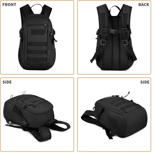 Image of ALASKA 10L /20L Mini & Small Tactical Backpack MOLLE Daypack Gear Pack Camping Bag.
