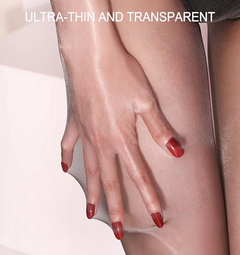 Seamless Pantyhose for Women 5D Shiny Sheer Seamless Tights Shiny Stockings for Women3