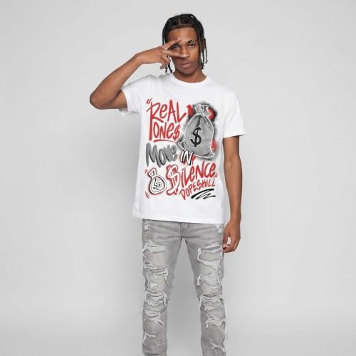 Image of DopeSkill Graphic Tee Streetwear Hip Hop Hypebeast Unisex T-Shirt Sneaker Colour Matching Shirts Inspired Motivation Quotes