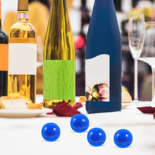 BESPORTBLE 50 Stücke Lotterie Ball Lottobälle Spielball Lotteriekugeln Kinderspielzeug für Weihnachten Xmas Familienspiele Partyspiele Party Dekoration Supplies 4cm Blau