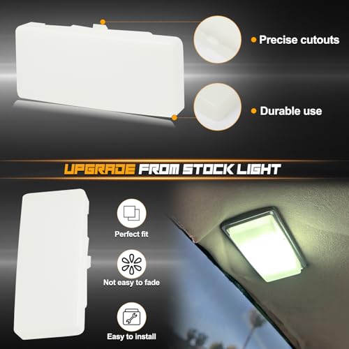 Luz de cúpula para cabina con cubierta y LED para camioneta miniatura 3